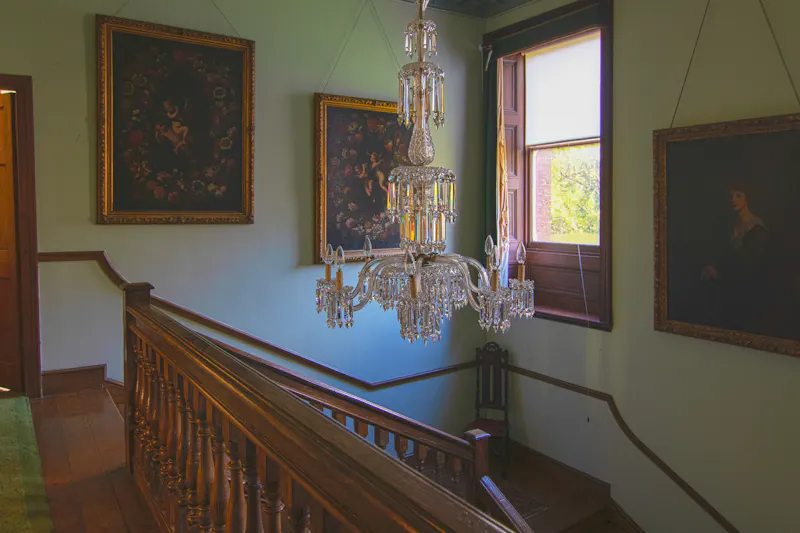 Landing at Grand Whittington stately home, A1694 (photo 18)