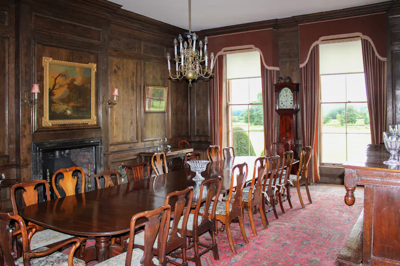 Panelling at Grand Whittington stately home, A1694 (photo 13)