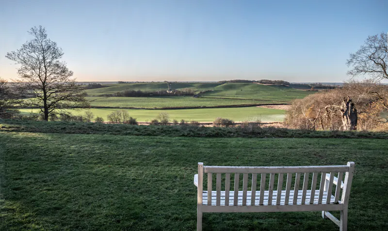 Views - country at Elegant Tugby Georgian house , A1696 (photo 55)