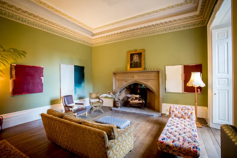 Living Room at Elegant Tugby Georgian house , A1696 (photo 14)