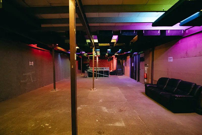 Staircase at Industrial Tottenham nightclub, R886 (photo 3)