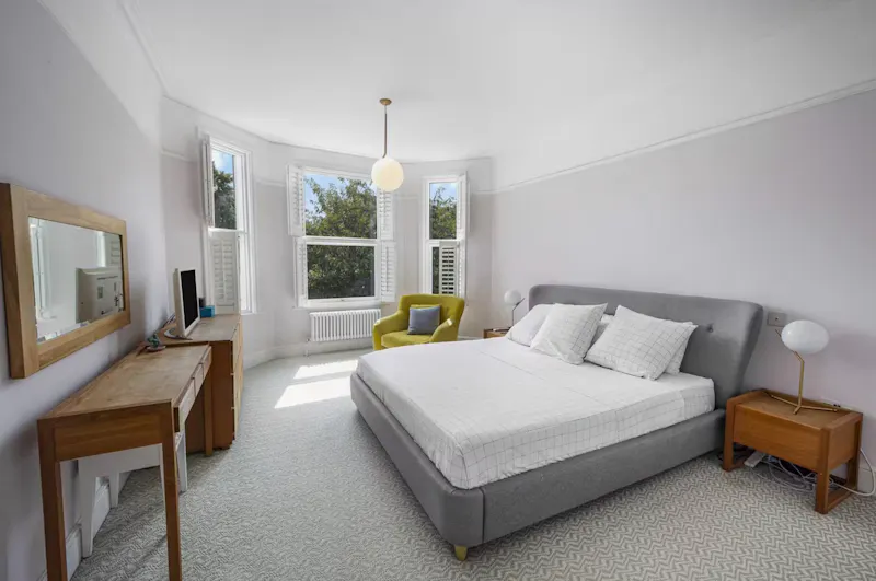Bedroom at Sleek Victorian Altrincham Home, B2130 (photo 9)