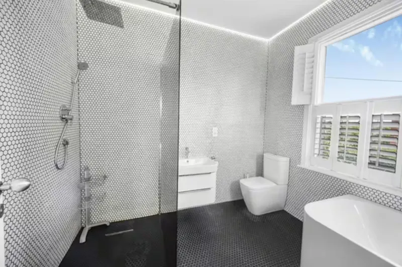 Bathroom at Sleek Victorian Altrincham Home, B2130 (photo 10)