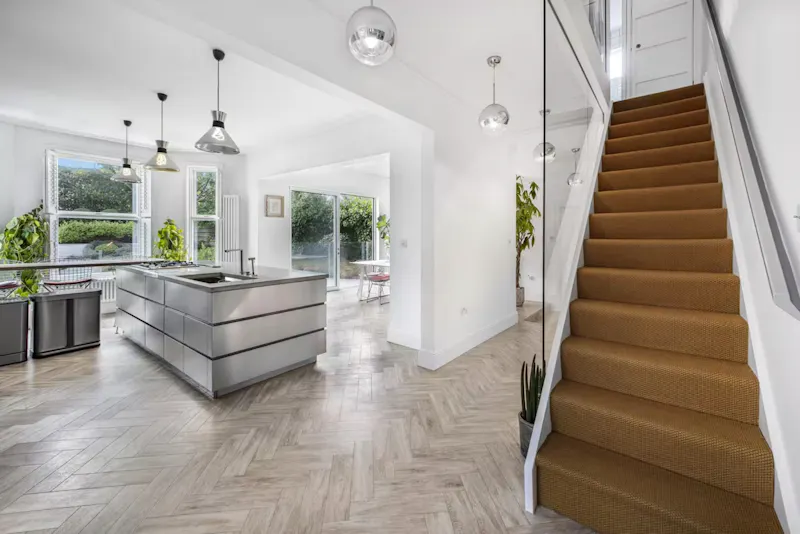 Floor - wooden at Sleek Victorian Altrincham Home, B2130 (photo 2)