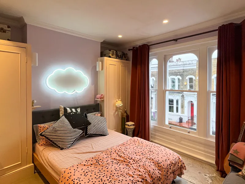 Bedroom at Colourful Bow Victorian Home, B2134 (photo 17)