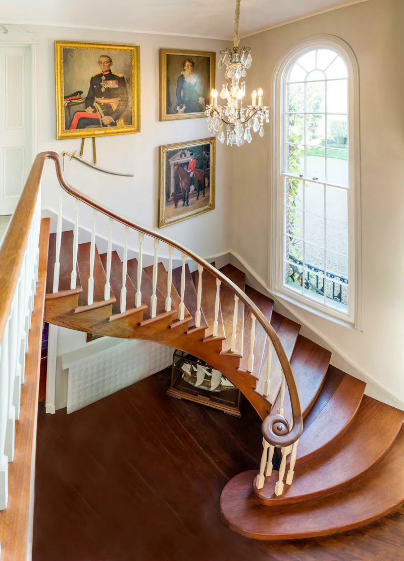 Staircase at Grand Odiham Country Home , A1697 (photo 2)