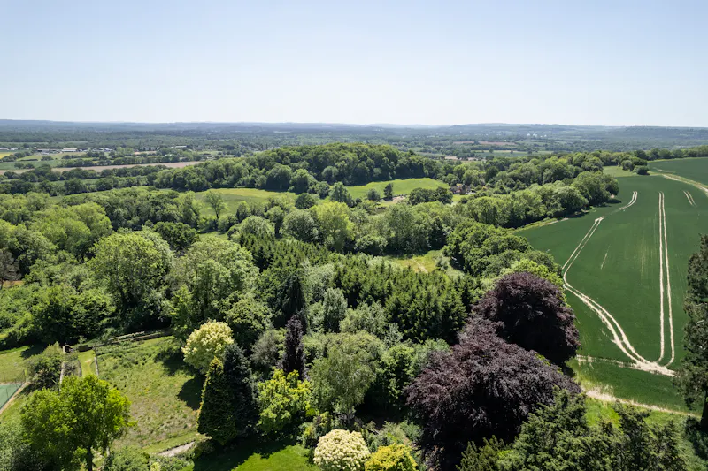 Views - country at Magical South Downs farmhouse, E554 (photo 167)