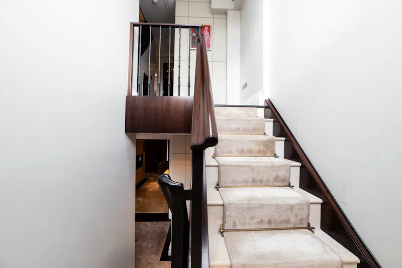 Staircase at Luxurious Knightsbridge townhouse, A1698 (photo 58)