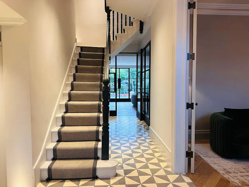 Staircase at Thameside home in Teddington, B2140 (photo 3)