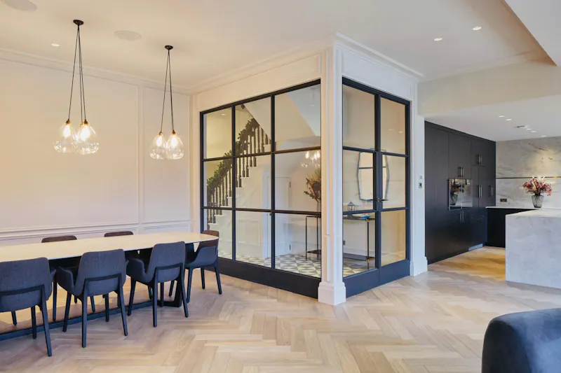 Crittall windows at Thameside home in Teddington, B2140 (photo 8)