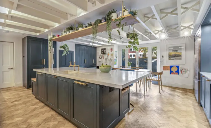 Kitchen at Riverside Teddington townhouse, A1701 (photo 5)