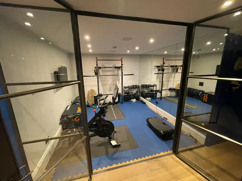 Gym at Large Wandsworth family home, B2142 (photo 41)