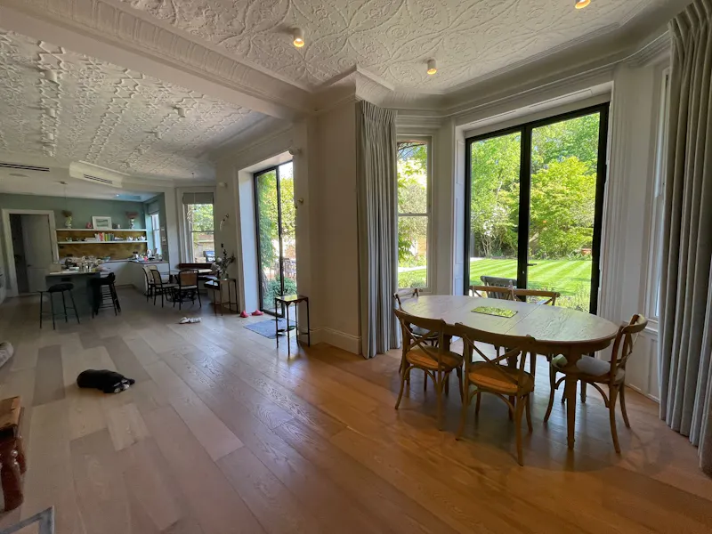 Dining room at Large Wandsworth family home, B2142 (photo 16)