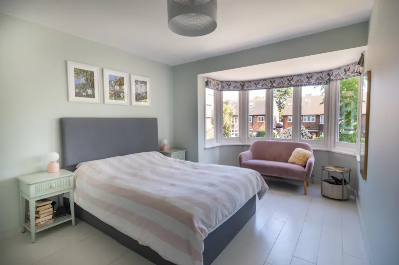 Bedroom - main at Contemporary Twickenham Home, D2885 (photo 16)