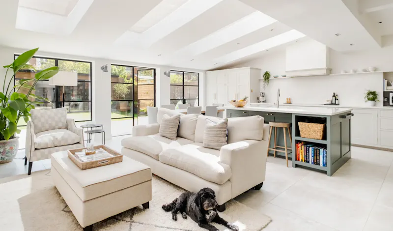 Open plan at Muswell Hill Edwardian Home, E556 (photo 4)