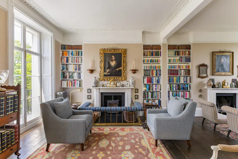 Library at Elegant Clapham townhouse, A1702 (photo 14)
