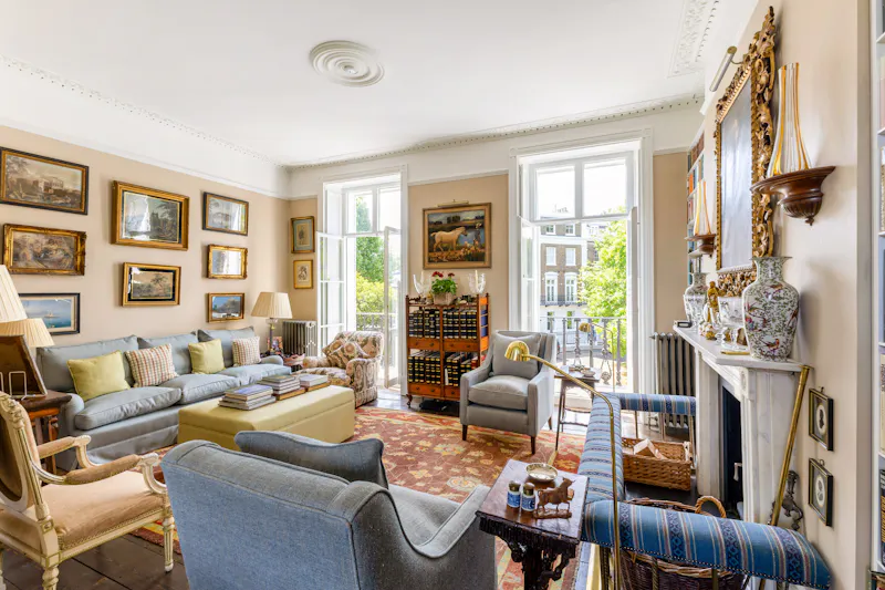 Drawing room at Elegant Clapham townhouse, A1702 (photo 7)