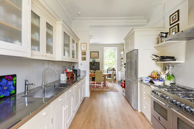 Kitchen at Elegant Clapham townhouse, A1702 (photo 24)