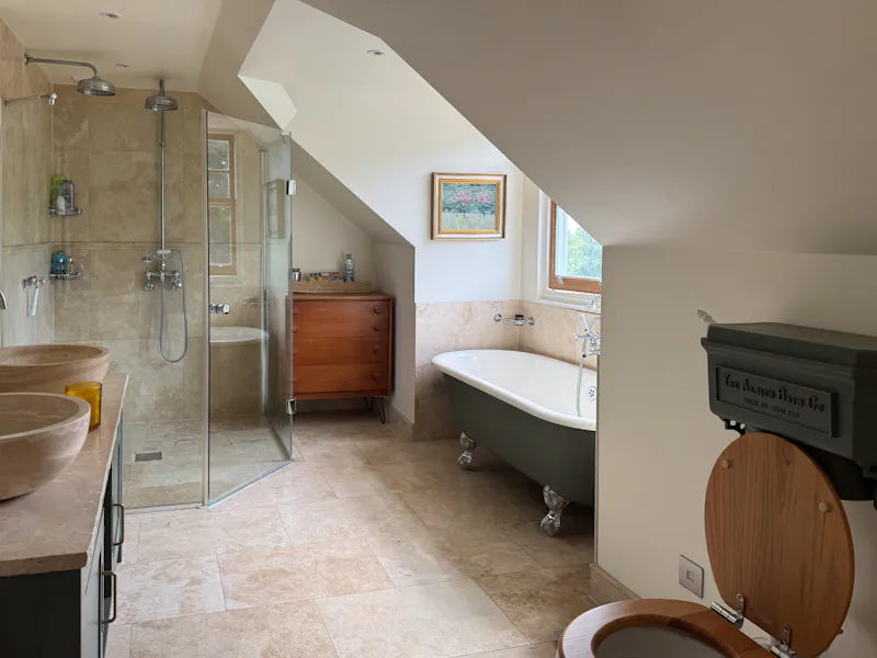 Bath at Contemporary Victorian Villa, B2145 (photo 44)