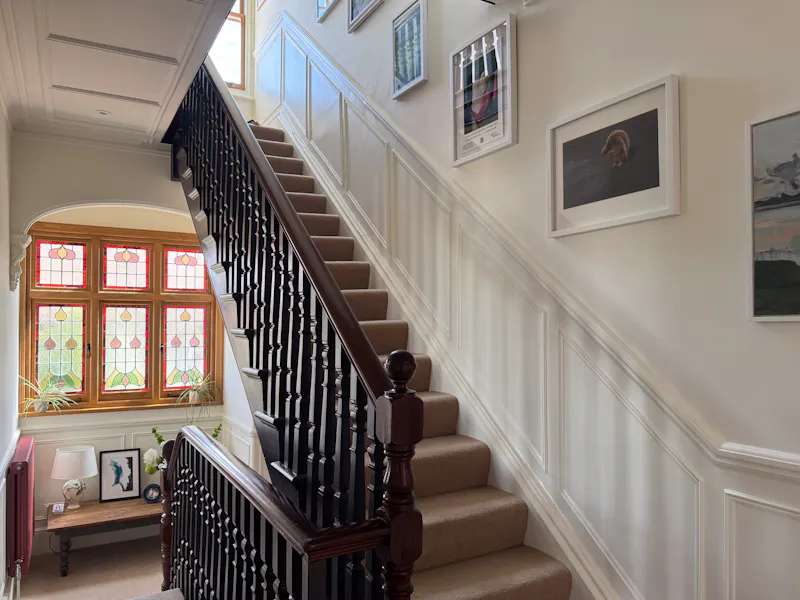 Staircase at Contemporary Victorian Villa, B2145 (photo 34)