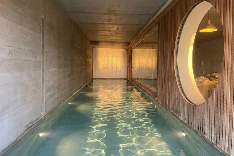 Swimming pool - indoor at Architectural Kensal Rise Home, K503 (photo 15)