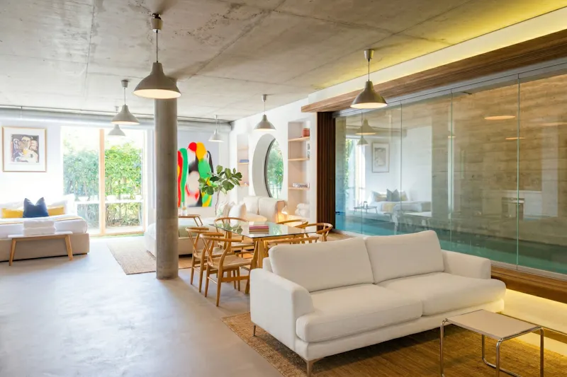 Floor - concrete at Architectural Kensal Rise Home, K503 (photo 9)
