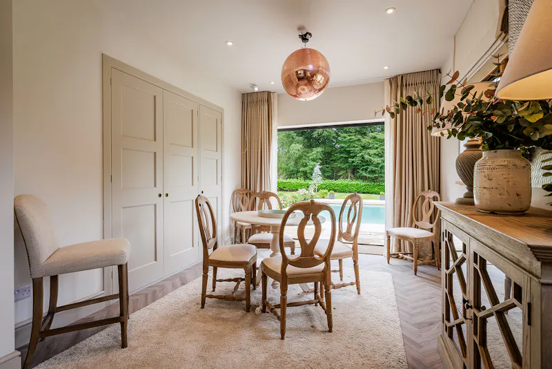 Dining room at Striking Surrey Hills House, M305 (photo 24)