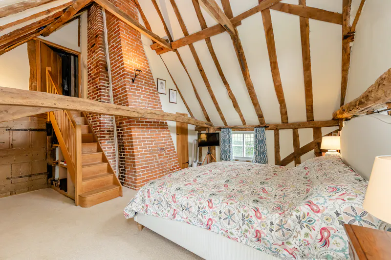 Bedroom at Saffron Walden Period Farmhouse, L780 (photo 14)