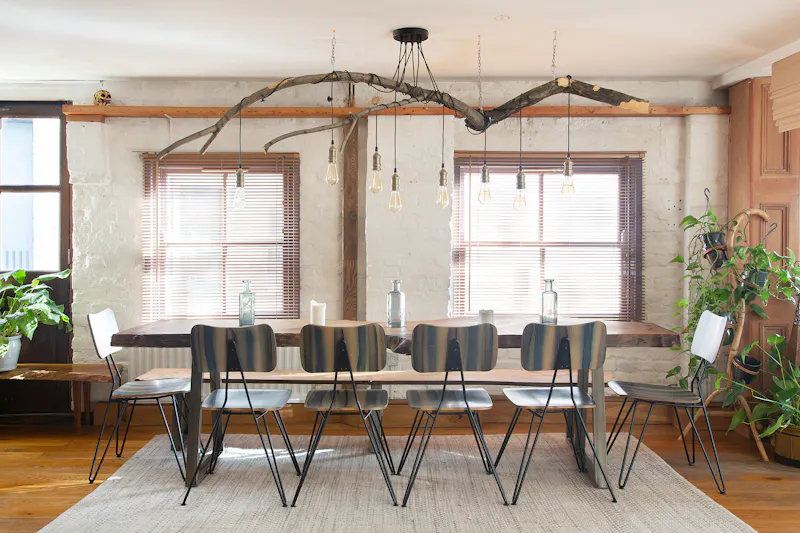 Dining room at Stylish Shoreditch Loft , F1278 (photo 4)