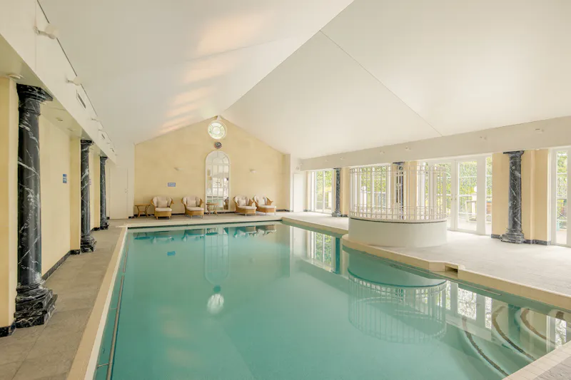 Swimming pool - indoor at Impressive Mill Hill Estate, D1251 (photo 16)