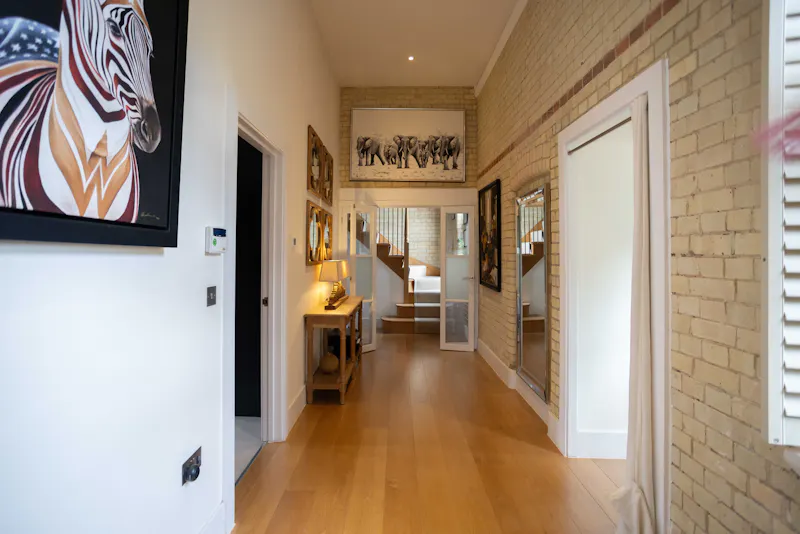 Entrance hall at Edgware Victorian Gothic House, B2146 (photo 2)