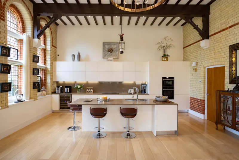Kitchen at Edgware Victorian Gothic House, B2146 (photo 21)