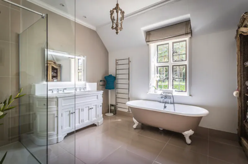 Bath at Striking Surrey Hills House, M305 (photo 38)