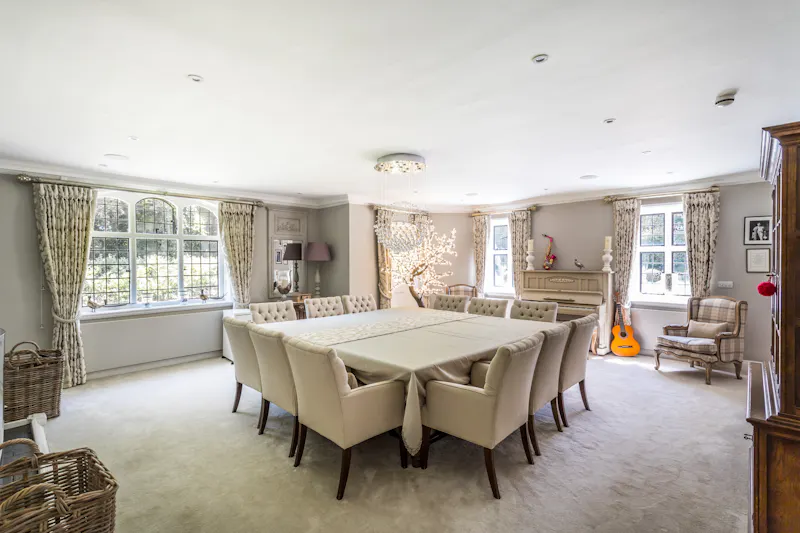Dining room at Striking Surrey Hills House, M305 (photo 7)