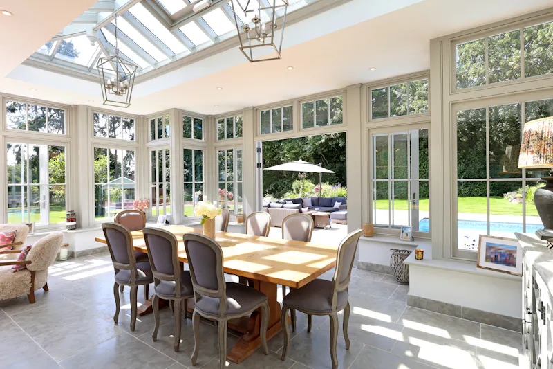 Dining room at Rickmansworth Edwardian Villa, E542 (photo 7)
