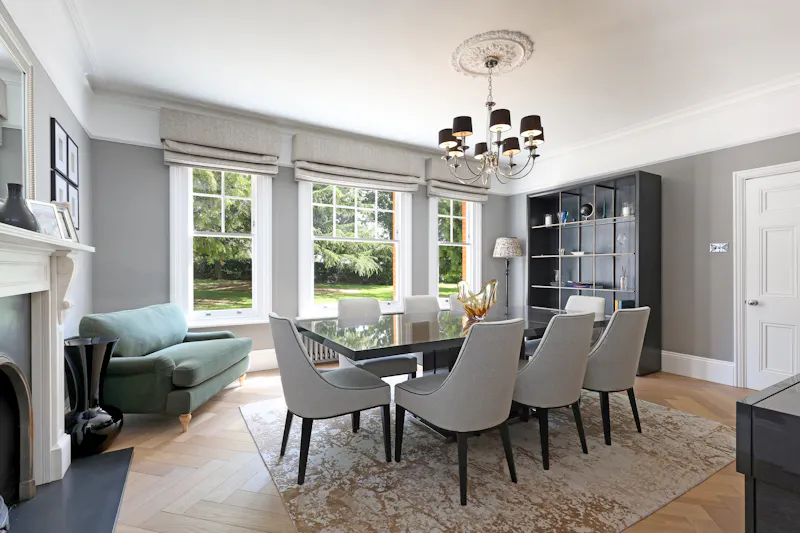 Dining room at Rickmansworth Edwardian Villa, E542 (photo 13)