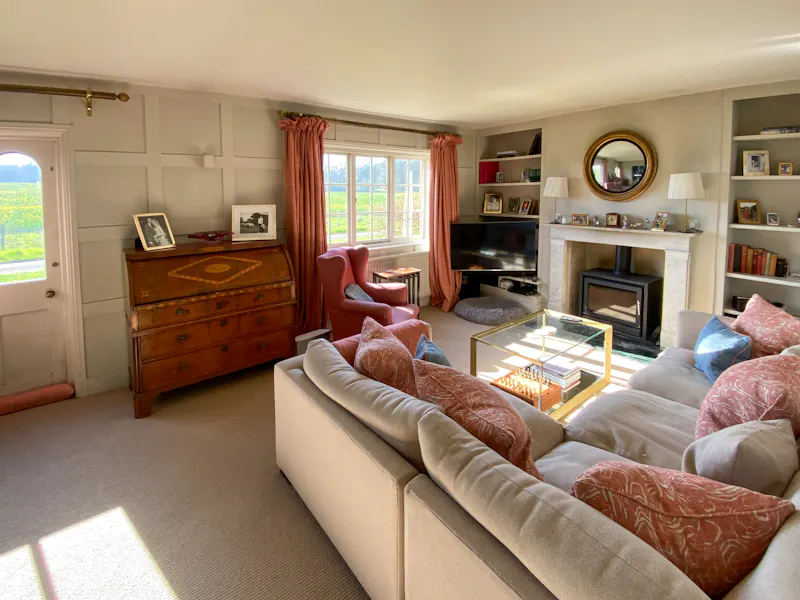 Living Room at Marlborough Georgian Farmhouse, A1705 (photo 4)