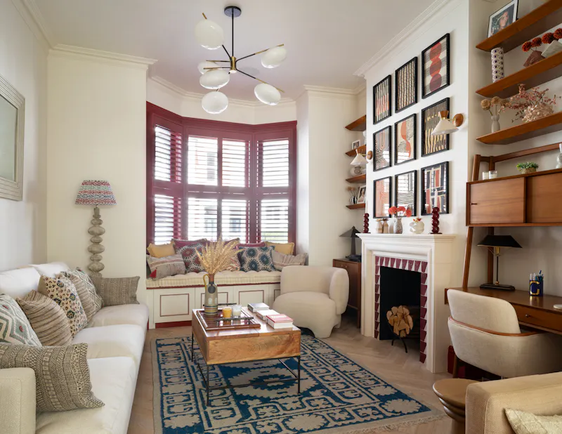 Living Room at Sleek Highbury Victorian Home, B2148 (photo 10)