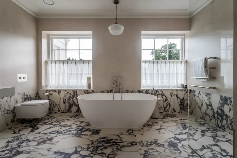 Bath at Elegant Surrey Modern Mansion, D2888 (photo 61)