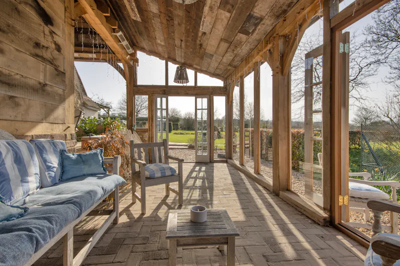 Conservatory at Charming 17th-century Farmhouse, L781 (photo 46)