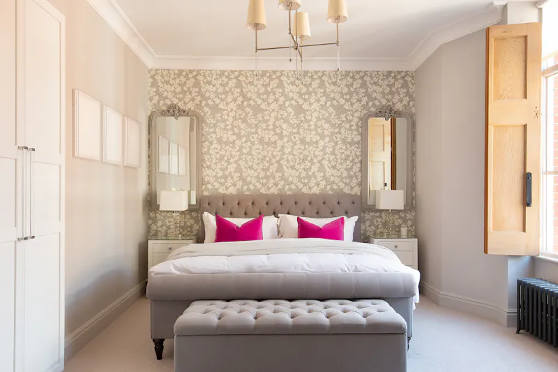 Bedroom at Refined West London Apartment, F1279 (photo 13)