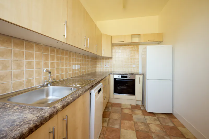 Kitchen at Vacant Georgian Estate, A1709 (photo 26)