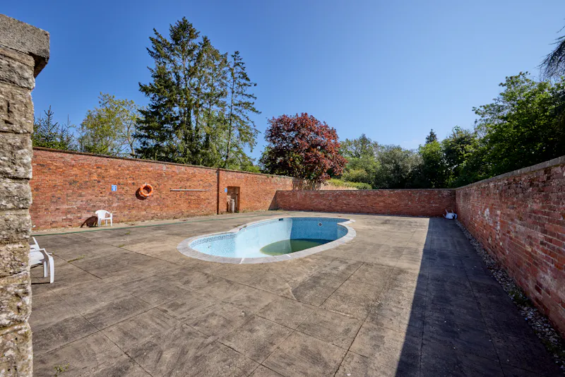 Swimming pool - outdoor at Vacant Georgian Estate, A1709 (photo 86)