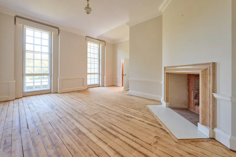 Living Room at Vacant Georgian Estate, A1709 (photo 23)