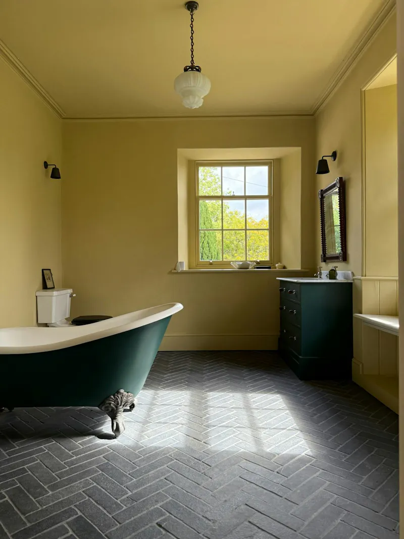 Bath - rolltop at Historic Taunton Country Home, A1708 (photo 25)
