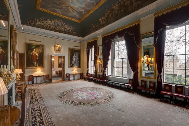 Fireplace at Historical Tower Hill Hall, A1711 (photo 6)