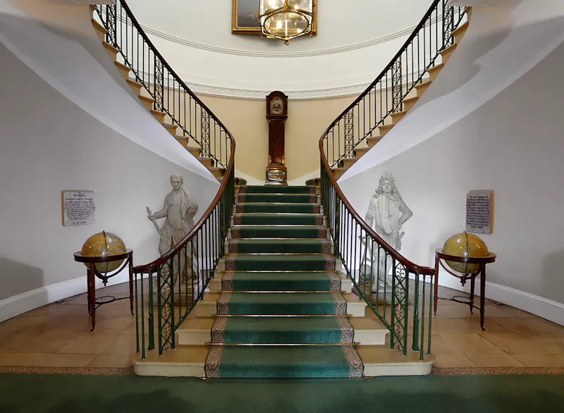 Staircase at Historical Tower Hill Hall, A1711 (photo 5)