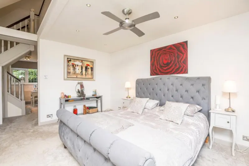 Bedroom - main at Rayleigh Black & White Home , D2891 (photo 15)