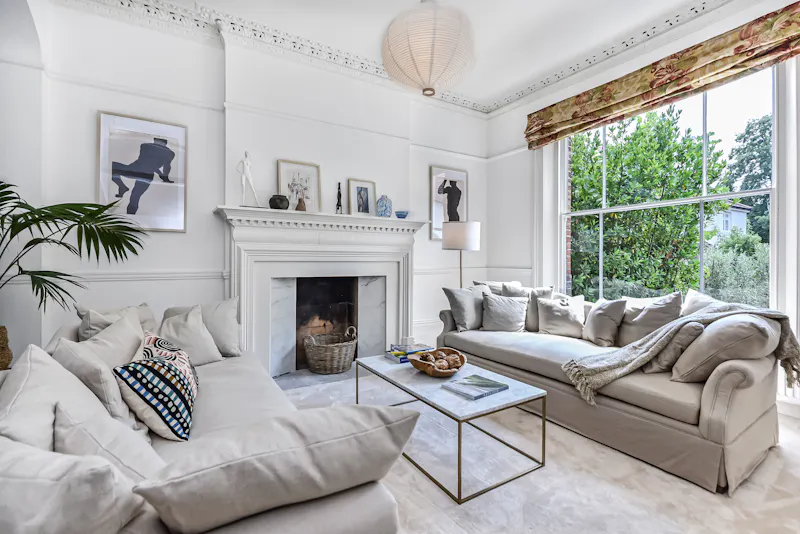 Living Room at Contemporary Victorian Home, B2151 (photo 3)