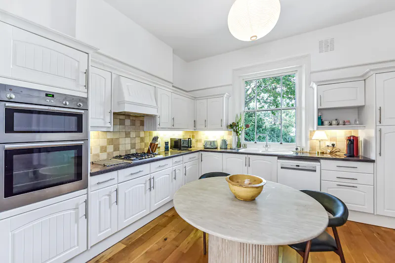 Kitchen at Contemporary Victorian Home, B2151 (photo 8)